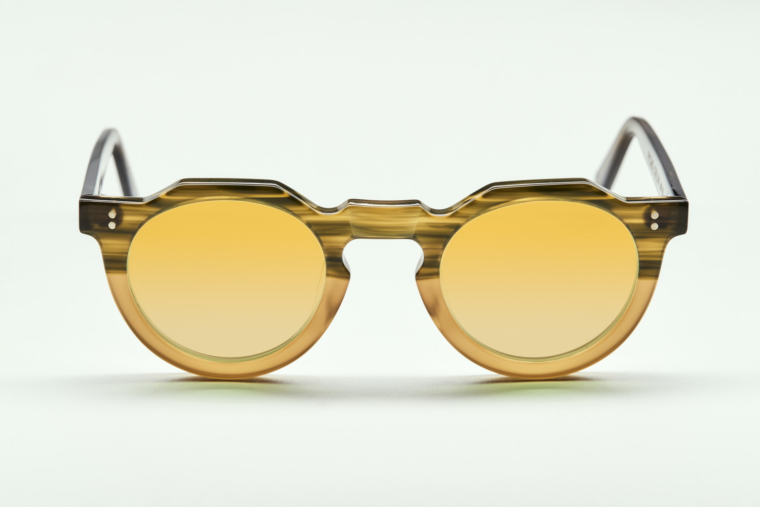 LESCA LIMITED MODEL UPCYCLING ACETATE MOSE col.9 YELLOW TORTOISE 