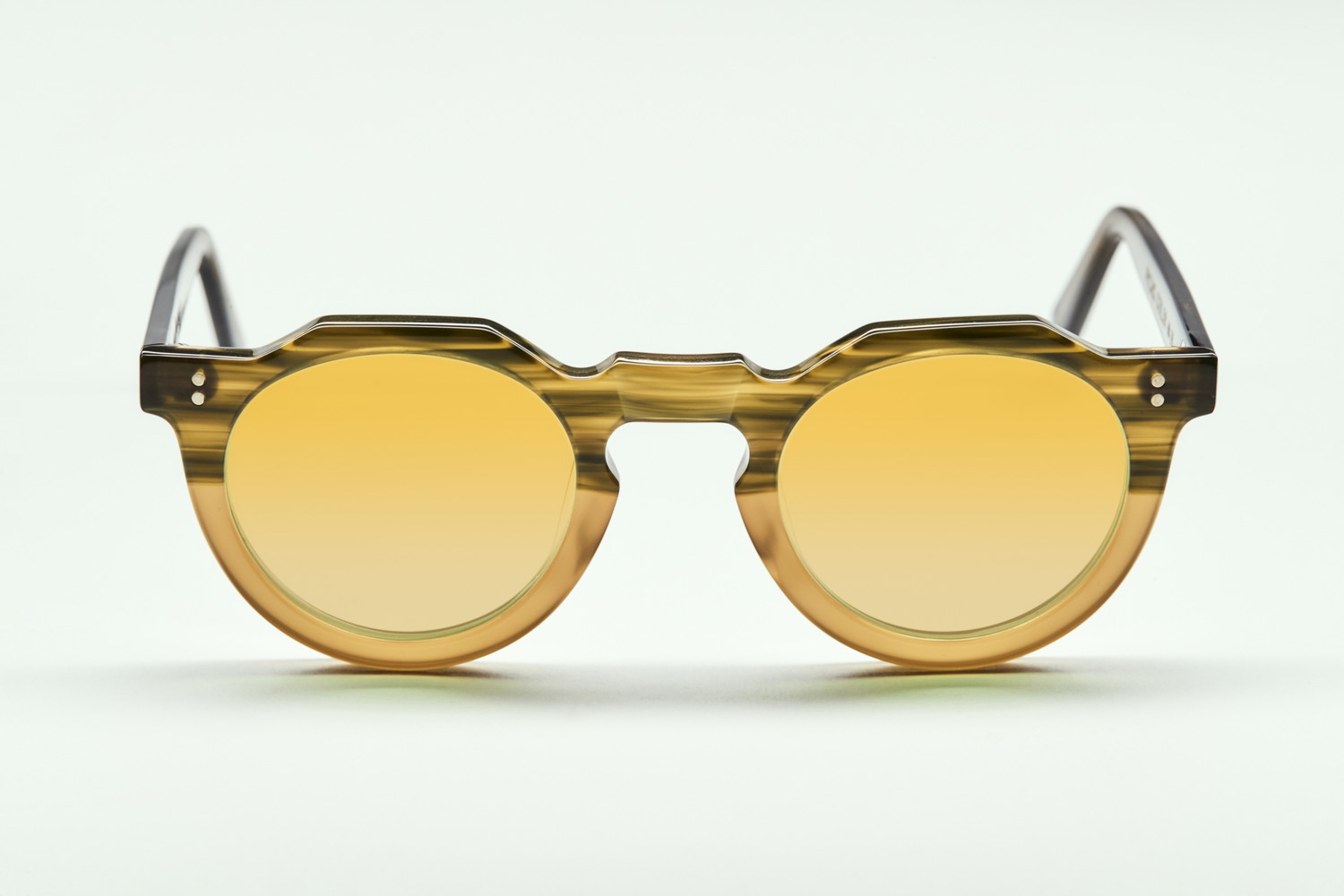 LESCA LIMITED MODEL UPCYCLING ACETATE MOSE col.9 YELLOW TORTOISE ...