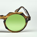 Light green mineral lenses (BIGGIE-11)