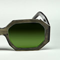 Dark green mineral lenses (LADY-86)