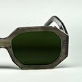 Dark green Organic lenses (LADY-86)