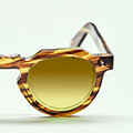 Dark Yellow Shaded Mineral Lenses (CROWN-51)