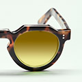 Dark Yellow Shaded Mineral Lenses (CROWN-49)
