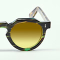 Dark Yellow Shaded Mineral Lenses (CROWN-66)