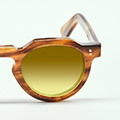 Dark Yellow Shaded Mineral Lenses (CROWN-64)