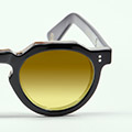 Dark Yellow Shaded Mineral Lenses (CROWN-68)