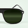 k.Dark Green Mineral Polarised Lenses (CLUB-BK)