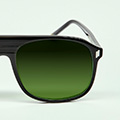 h.Dark Green Mineral Lenses (CLUB-BK)