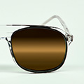 l.Dark Brown Mineral Polarised Lenses (CLUB-CB)