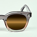 l.Dark Brown Mineral Polarised Lenses (SAXO-M02)