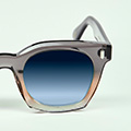 c.Dark Blue Shaded Organic Lenses (SAXO-M02)