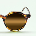 l.Dark Brown Mineral Polarised Lenses (HERI-A3)