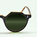 k.Dark Green Mineral Polarised Lenses (HERI-LTD5)