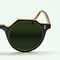 b.Dark Green Organic Lenses (HERI-LTD5)