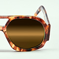 l.Dark Brown Mineral Polarised Lenses (TUPAC-LTD17)