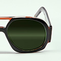 k.Dark Green Mineral Polarised Lenses (TUPAC-LTD27)