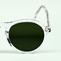 b.Dark Green Organic Lenses (CAGE-CR)