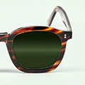 k.Dark Green Mineral Polarised Lenses (CUBA-193)