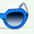 c.Dark Blue Shaded Organic Lenses (SUMO-BLUE)