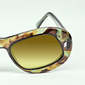 k.Dark Yellow Shaded Mineral Lenses (UNIK-LTD36)