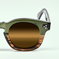 n.Dark Brown Mineral Polarised Lenses (CARD-56)