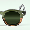 m.Dark Green Mineral Polarised Lenses (CARD-56)