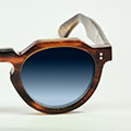 c.Dark Blue Shaded Organic Lenses (CROWN-XL-D)