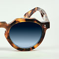 c.Dark Blue Shaded Organic Lenses (CROWN-XL-G)