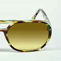 k.Dark Yellow Shaded Mineral Lenses (FEFE-193-A)