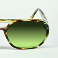 l.Light Green Shaded Mineral Lenses (FEFE-193-A)