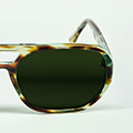b.Dark Green Organic Lenses (FEFE-193-A)