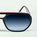 c.Dark Blue Shaded Organic Lenses (FEFE-LTD27)