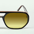 k.Dark Yellow Shaded Mineral Lenses (FEFE-LTD27)