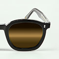 n.Dark Brown Mineral Polarised Lenses (CUBA-XL-5)