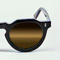 n.Dark Brown Mineral Polarised Lenses (PICA-BLKBLUE)