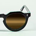 n.Dark Brown Mineral Polarised Lenses (PICA-BLKGREEN)