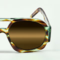 n.Dark Brown Mineral Polarised Lenses (TUPAC-193-A)