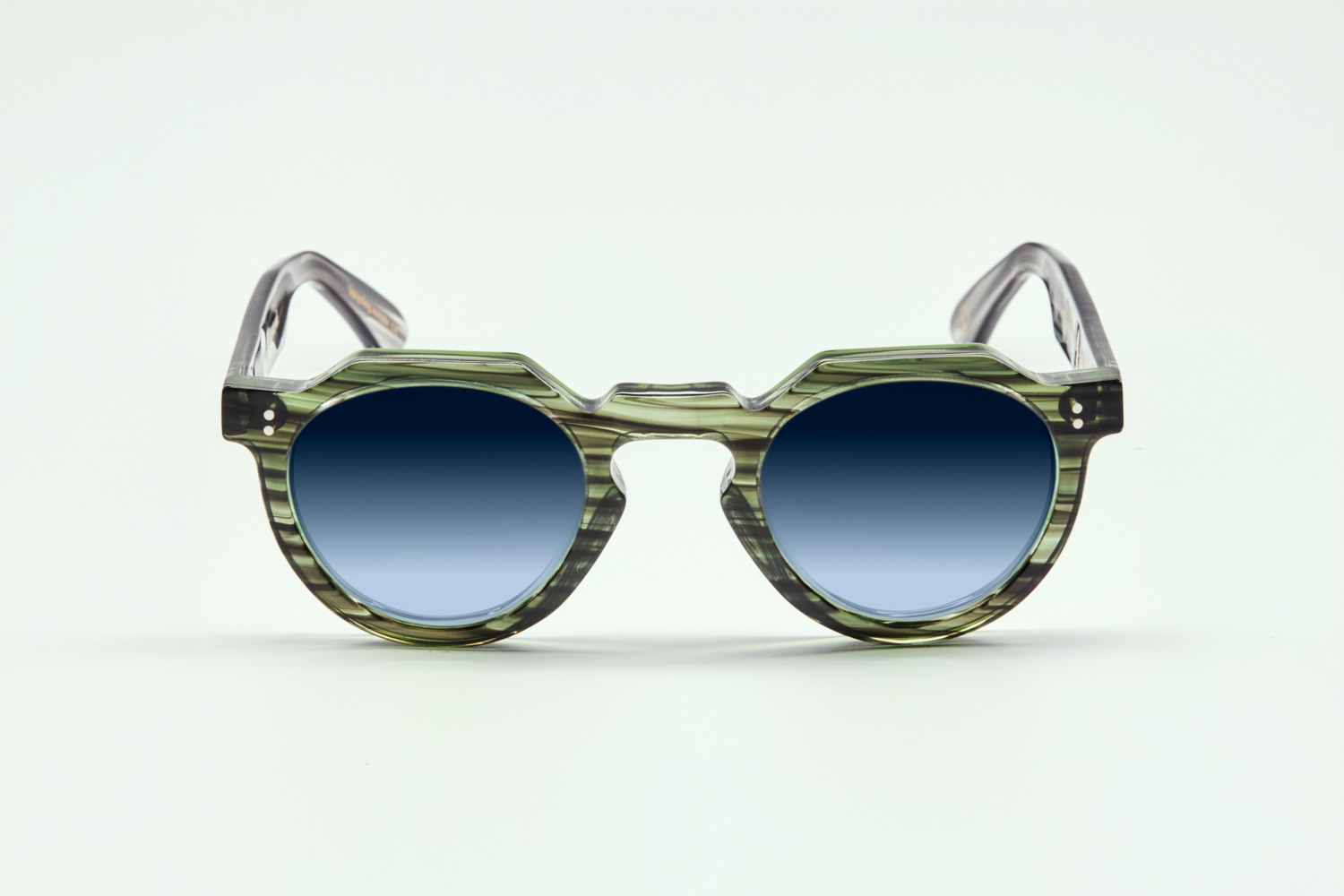 CROWN XL-L-F-VERRE-BLEU-FONCE-MINERAUX