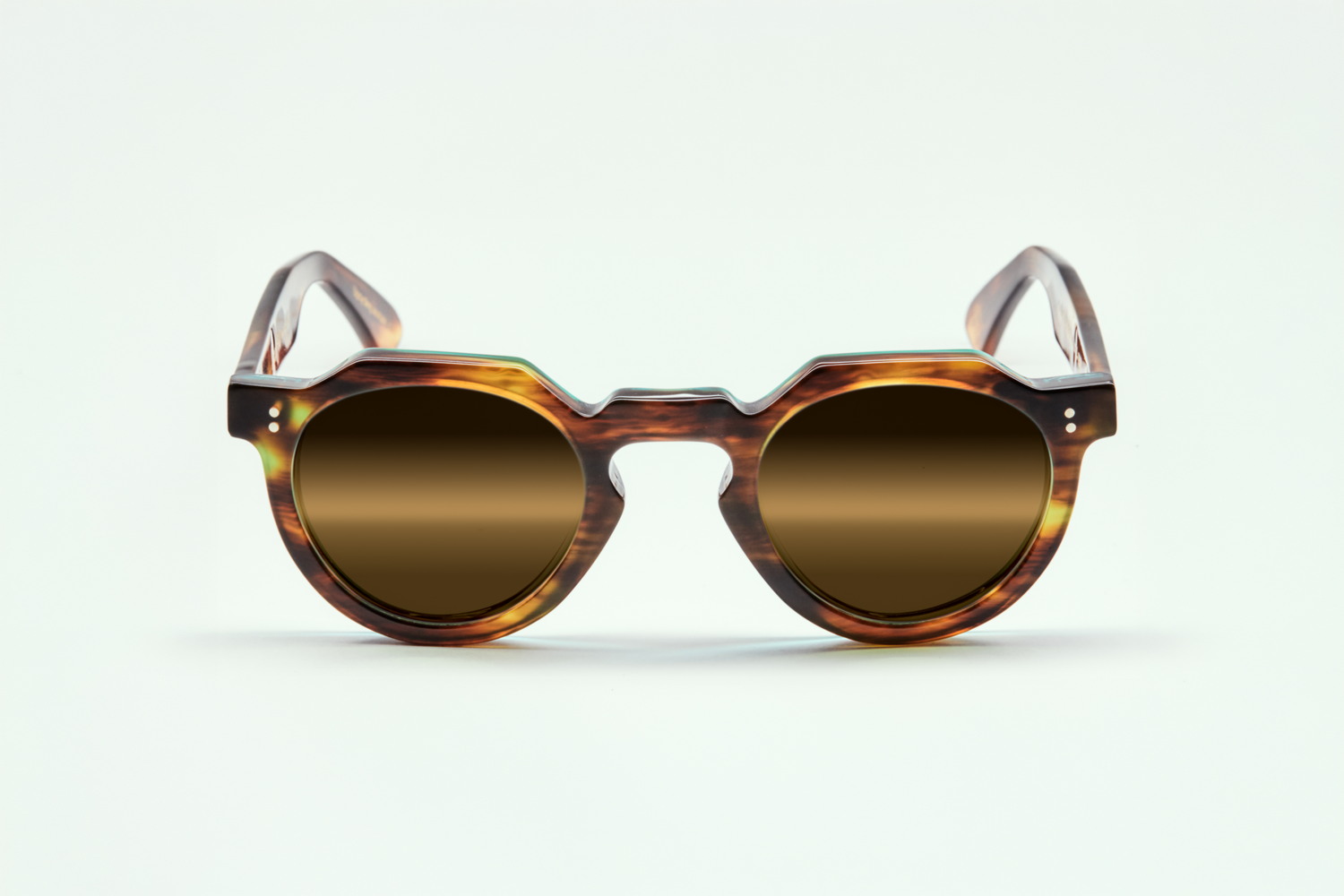 CROWN XL-Q-F-MARRON-VERRE-MINERAUX-POLARISANT